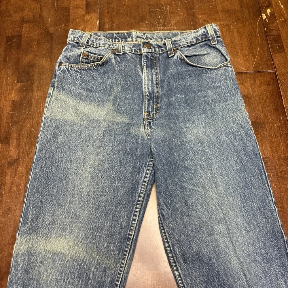 VTG Levi's 550 Relaxed Orange Tab 80s Jeans‎ Fits 33x30 Faded Tapered USA 1986